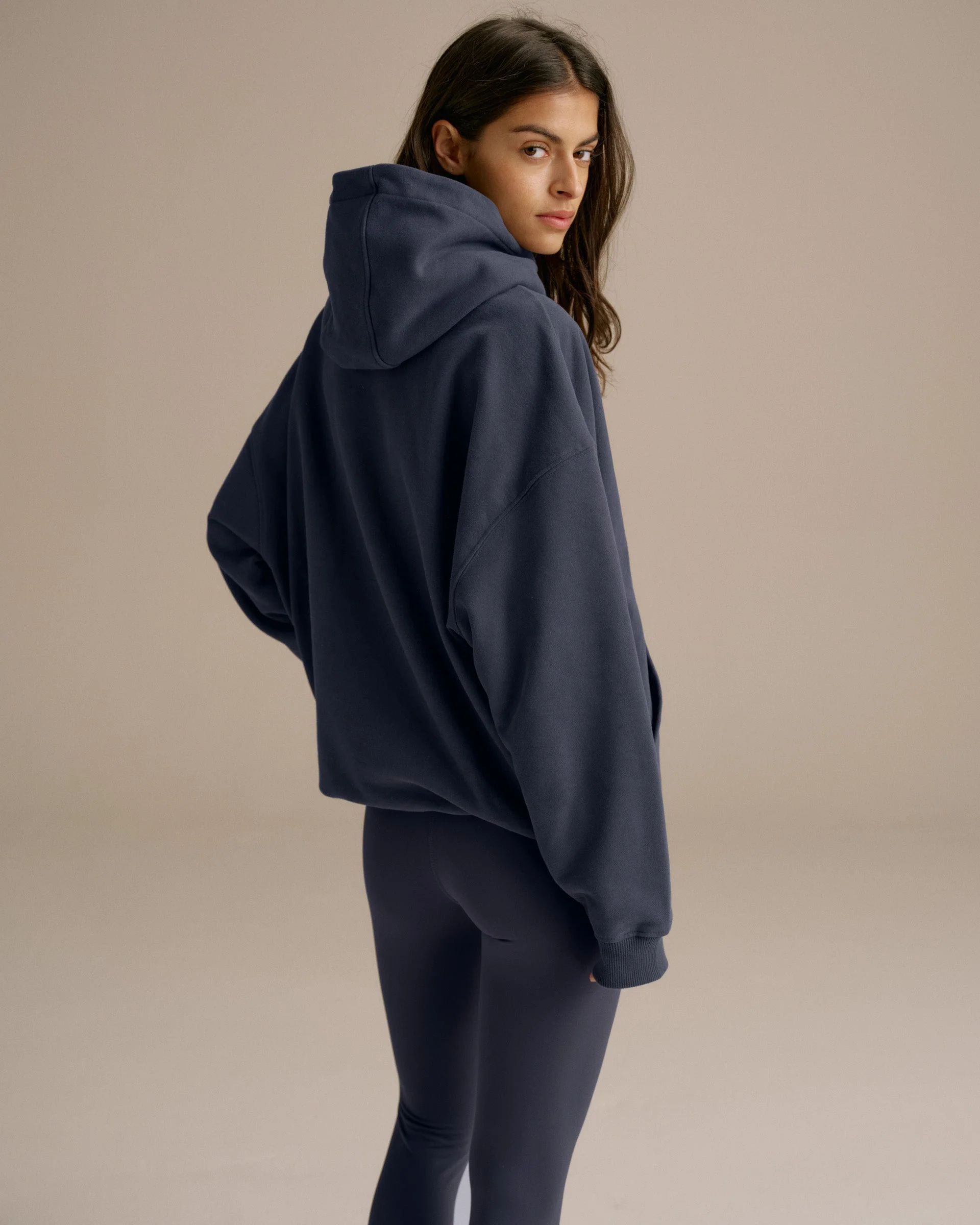 ADA Oversized Hoodie - Midnight Blue - Image 2