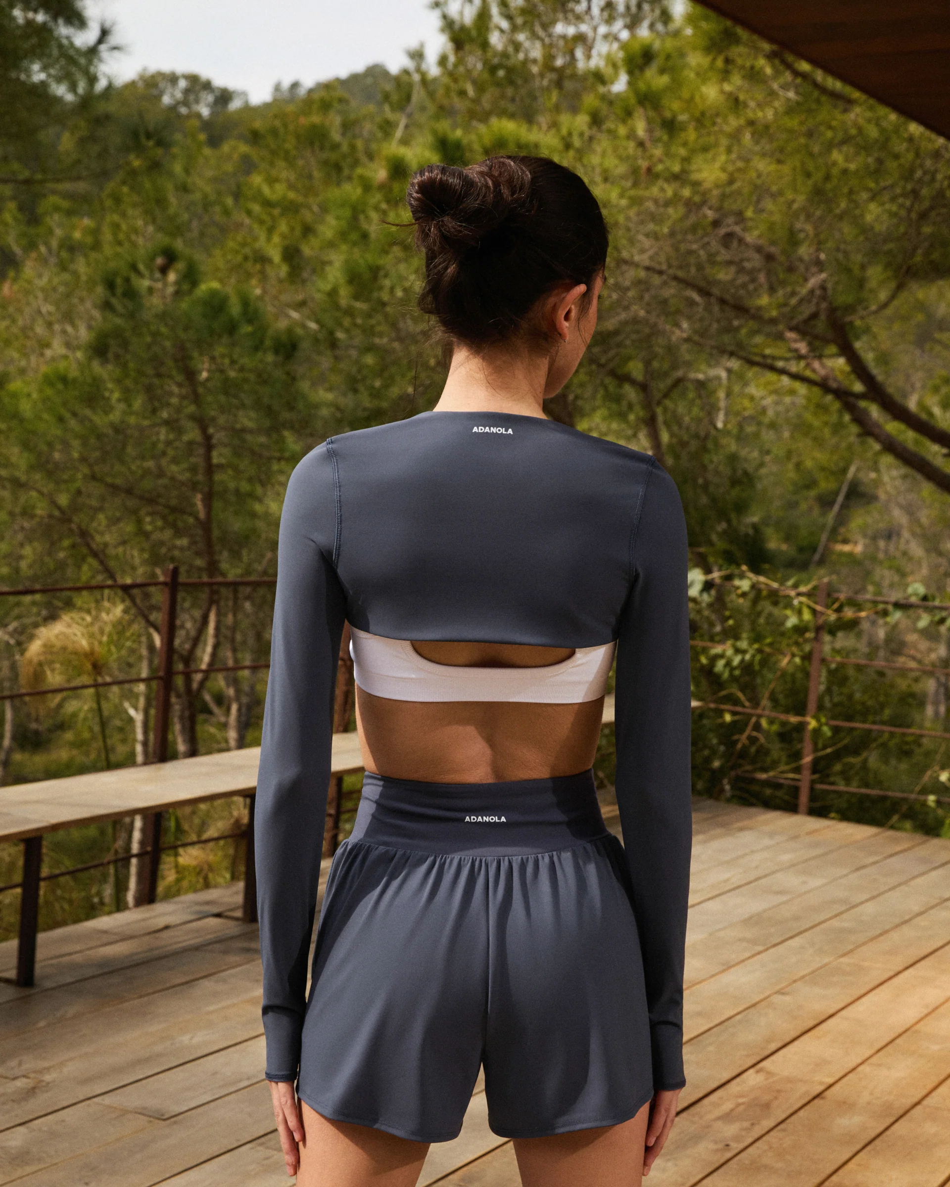 Long Sleeve Bolero - Midnight Blue - Image 2