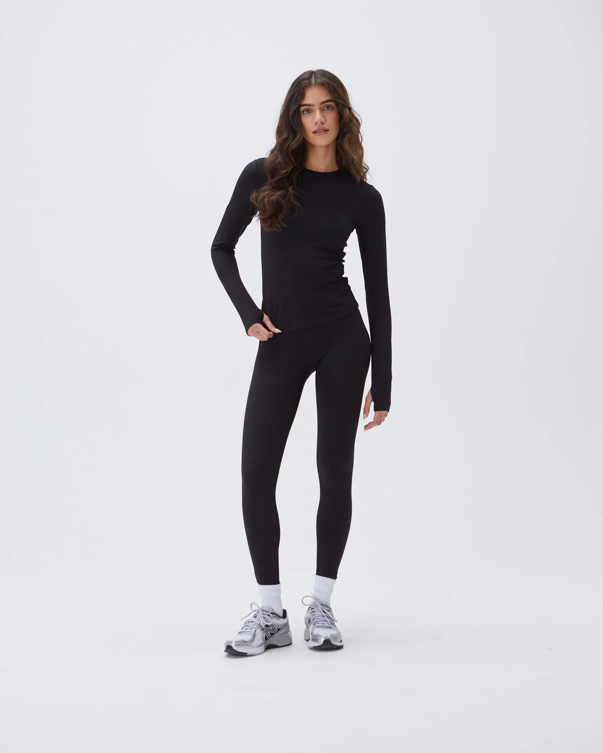 Ultimate Long Sleeve Top - Black - Image 4