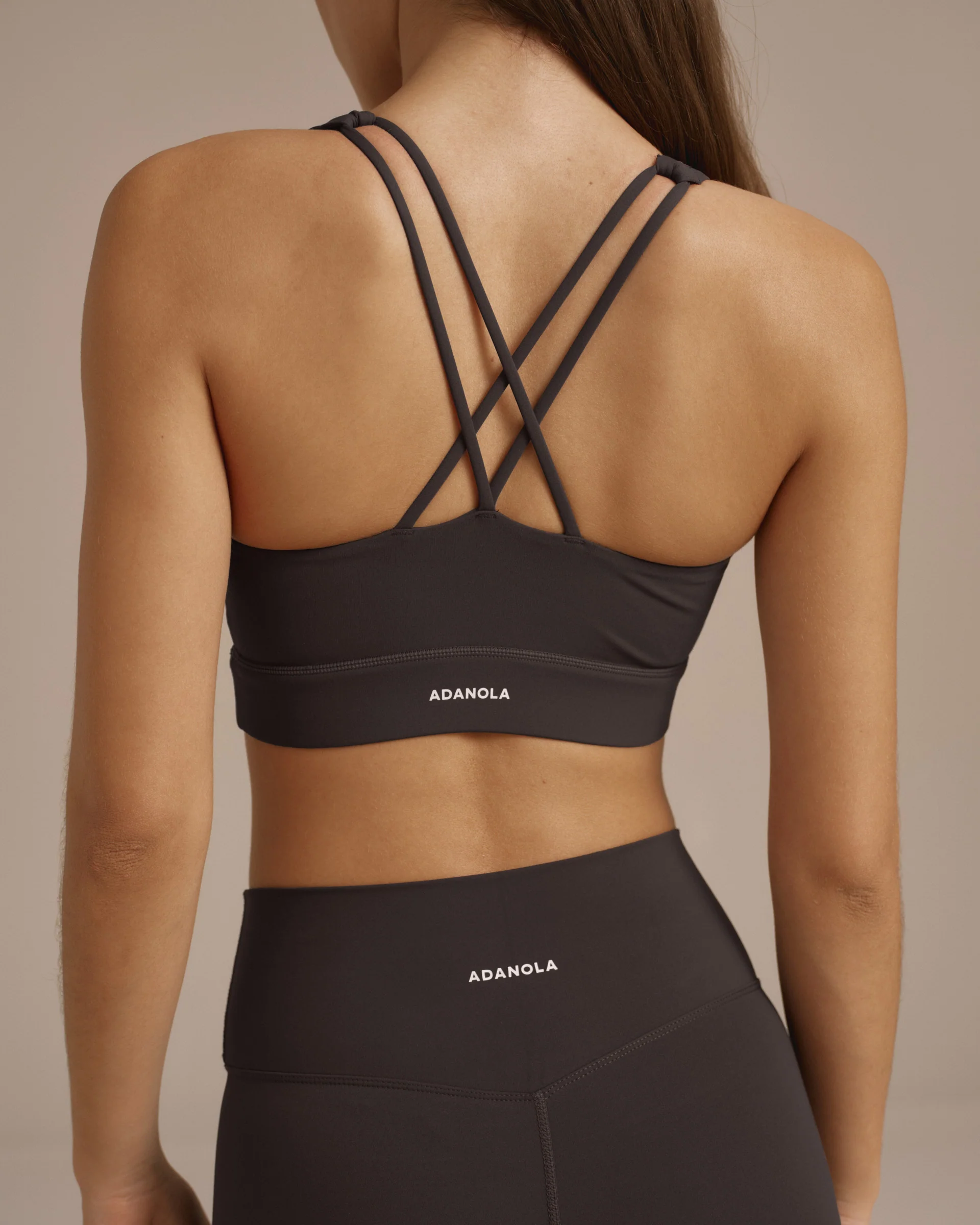 Ultimate Cross Back Bra - Coffee Bean - Image 2