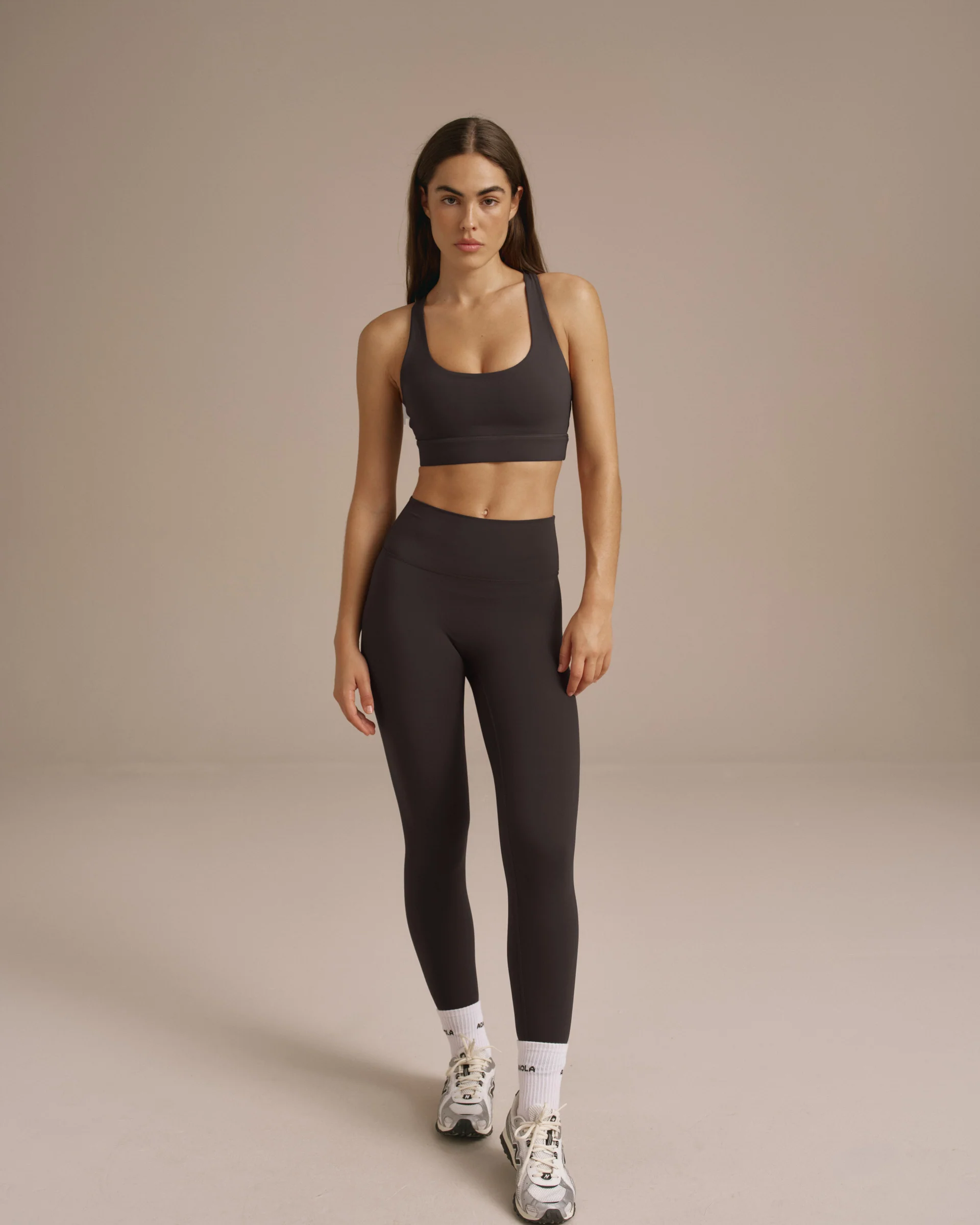 Ultimate Cross Back Bra - Coffee Bean - Image 3