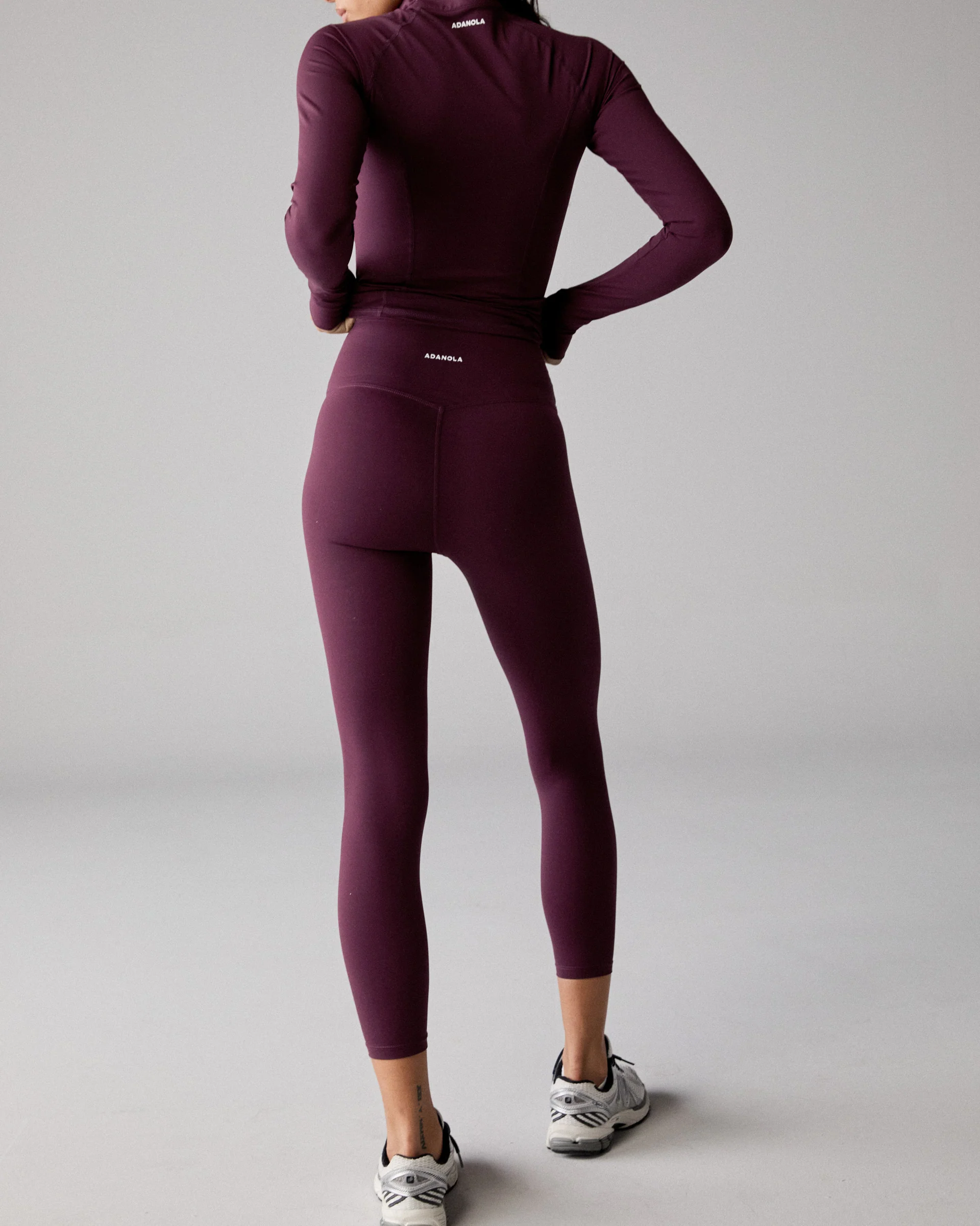 Ultimate Leggings - Dark Cherry - Image 7