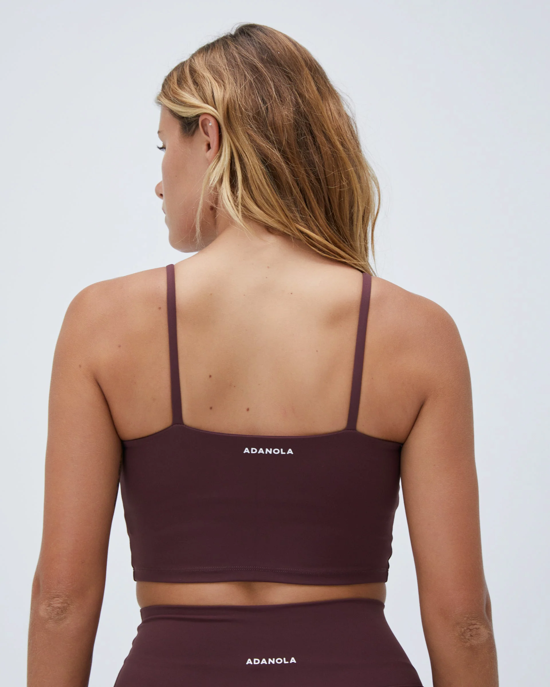 Ultimate Tank Bra - Burgundy - Image 2