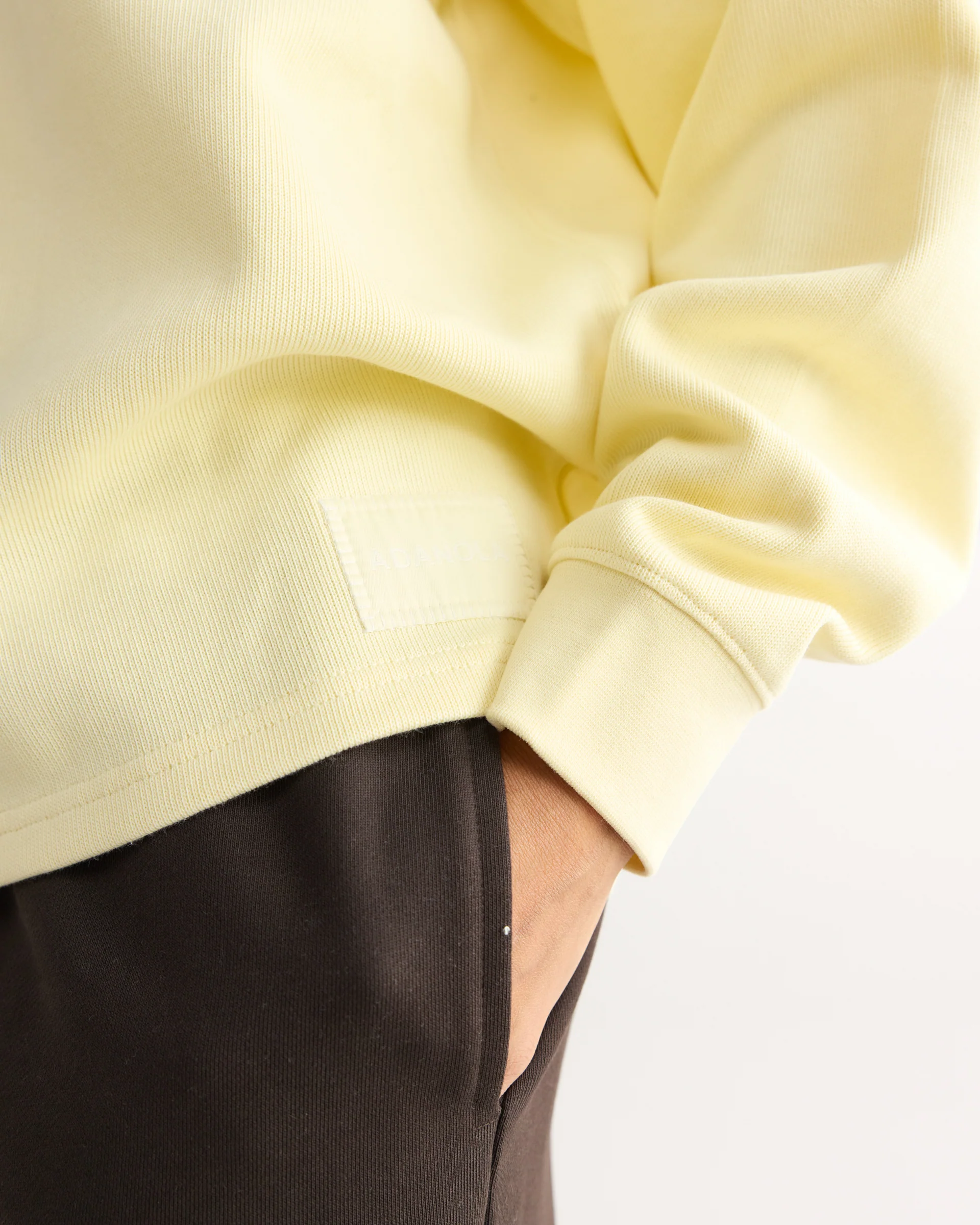 Varsity Oversized Rugby Top - Buttercream - Image 3